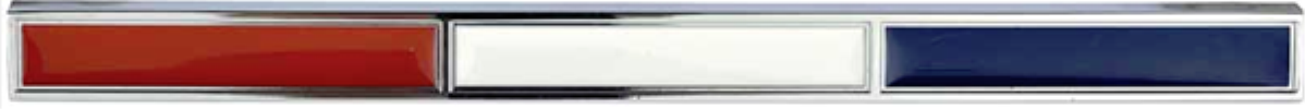 VC2765 - 1971-1972 Sport Satellite Grille Emblem.    Flag Grille Emblem