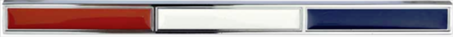 VC2765 - 1971-1972 Sport Satellite Grille Emblem.    Flag Grille Emblem