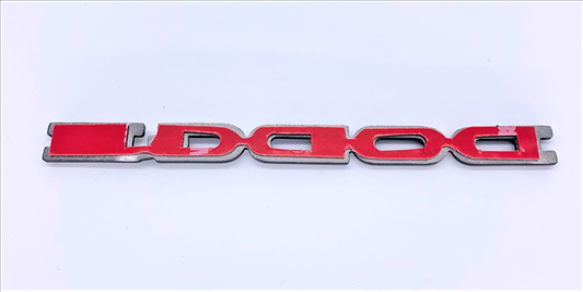 VC3151T - 1972 1973 1974 Dart DODGE Hood OR Trunk Lid Emblem. Adhesive Backed