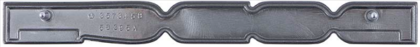 VC3458 - 1972 Charger DODGE Grille Emblem for models without Concealed Headlights.
