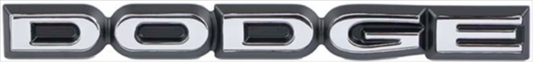 VC3458 - 1972 Charger DODGE Grille Emblem for models without Concealed Headlights.