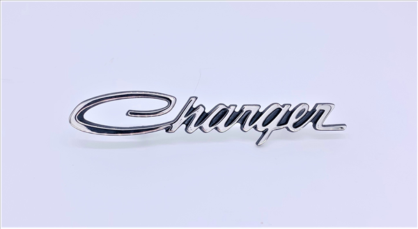 VC3794 - 1972 Charger Sail Panel Emblem for models with a Vinyl Roof.  2 pin