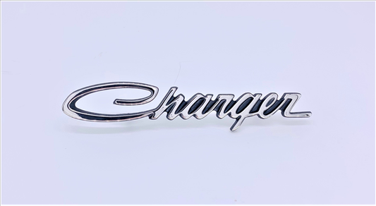 VC3794 - 1972 Charger Sail Panel Emblem for models with a Vinyl Roof. 2 pin