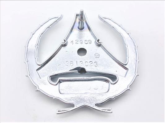 VC3823EP - 1971-1972 Charger and 1970-1971 Challenger SE Epoxy Filled Sail Panel Emblem. Sold individually, use 2 per car. 3613823  Screw on type.