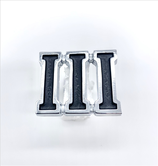 VC4226 - 1965-1967 and 1970-1971 Fury III Fender Emblem. Sold Individually , 2 required per car.