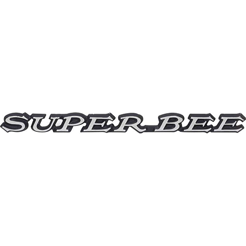 VC4804T - 1971 “Super Bee” Front fender emblem.  Adhesive Backed