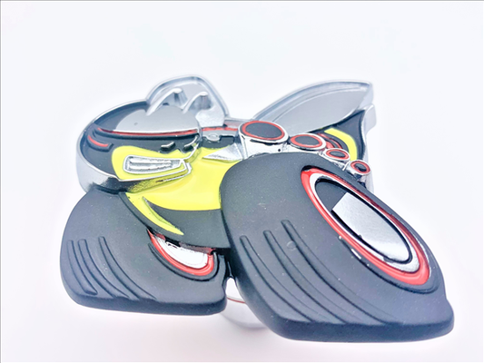 VC4688T - Metal - Scat Pack Fender Emblem, Drivers Side. Adhesive Backed.