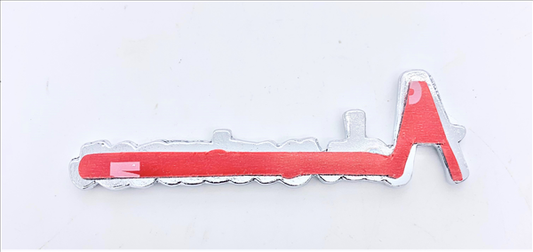 VC4974T - 1972-1977 Dodge Truck Adventurer Door Panel Emblem. Adhesive Backed 2 Required per Truck