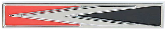 VC5094 - 1966-1967 Charger Sail Panel Arrow Emblem. 2 Pin