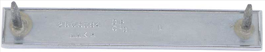 VC5094 - 1966-1967 Charger Sail Panel Arrow Emblem. 2 Pin