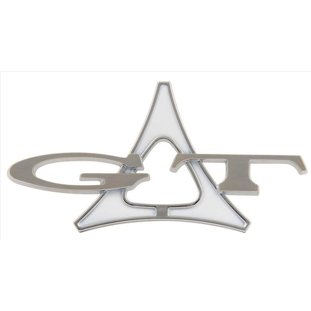 VC5116 - 1963 Dart GT Fratzog Fender Emblem. - Mopar emblem product image