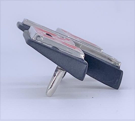 VC5231 - 1970 Challenger R/T fender emblem. 2 pins with hardware