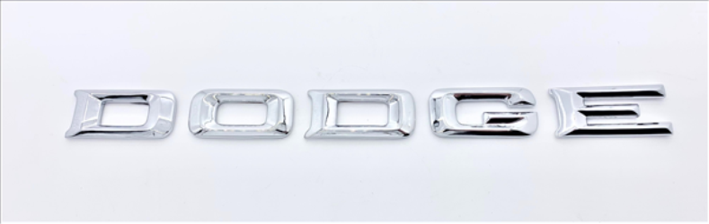 VC5671234T           - 1972-1976 Dodge Truck DODGE Hood Letters. Adhesive Backed.