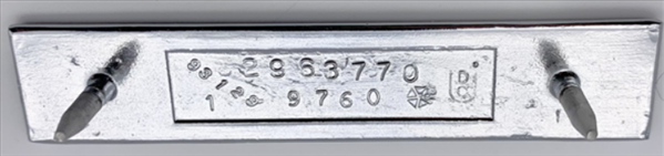 VC3770I - Emblem Backing Plate for Various Mopar Emblems. 2 Pin.