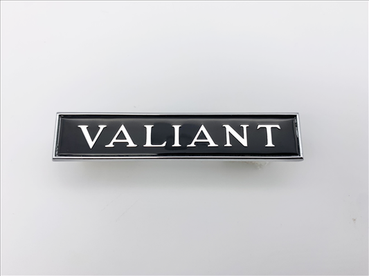 VC5787T - 1970-1971 Duster and Valiant Fender Emblem. Adhesive Backed
