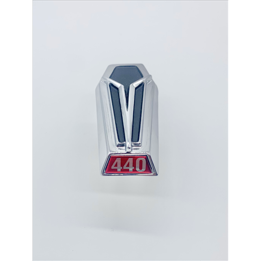 VC5869 - 1968-1969 Belvedere Fury and Satellite 440 Hood Emblem. - Mopar emblem product image