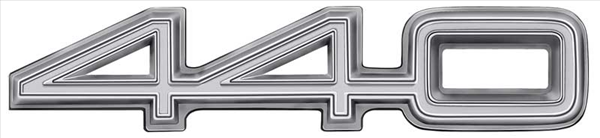 VC620 - 1968 Coronet 440 Quarter Panel Emblem. Sold individually. 2 required per vehicle. - Mopar emblem product image