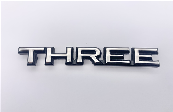VC64807 - 1970 Chrysler 300 THREE Trunk Lid Emblem and 1971 Chrysler 300 Fender Emblem.
