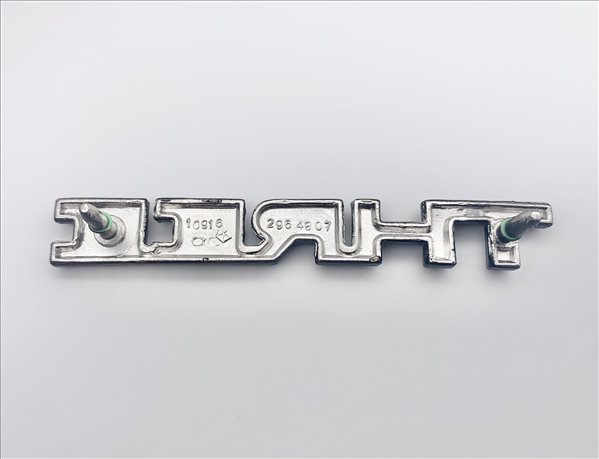 VC64807 - 1970 Chrysler 300 THREE Trunk Lid Emblem and 1971 Chrysler 300 Fender Emblem.
