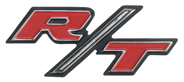 VC8931 - 1969 Charger R/T headlight door emblem. Includes mounting hardware. - Mopar emblem product image