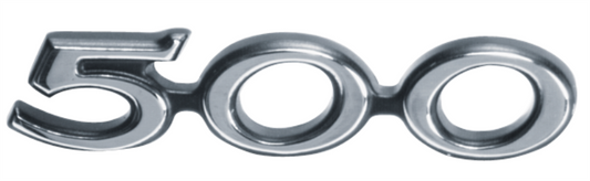 VC811 - 1969 Charger 500 Grille and Tail Panel emblem.