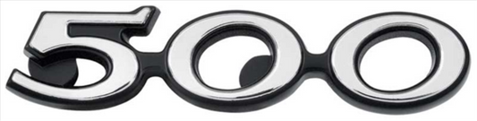 VC3093 - 1970 Charger 500 headlamp door emblem.
