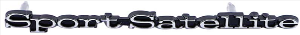 VC8302 - 1969 Sport Satellite Grille Emblem. - Mopar emblem product image