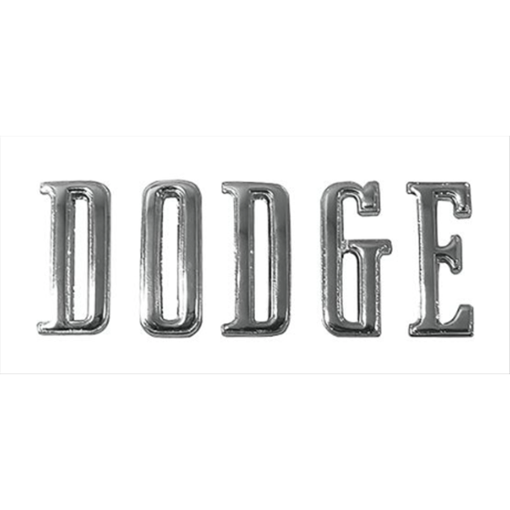 VC852 - 1967-1968 Dart DODGE Hood Letter Set. - Mopar emblem product image