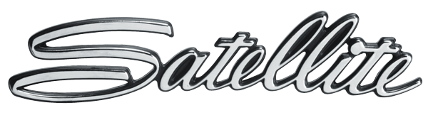 VC9900 - 1966 Satellite fender emblem. - Mopar emblem product image