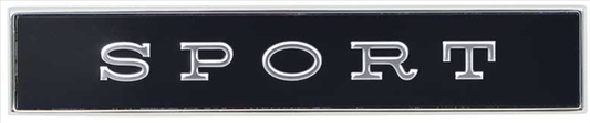 VC9083 - 1976-1979 Trail Duster SPORT Fender Emblem. 2 Pin