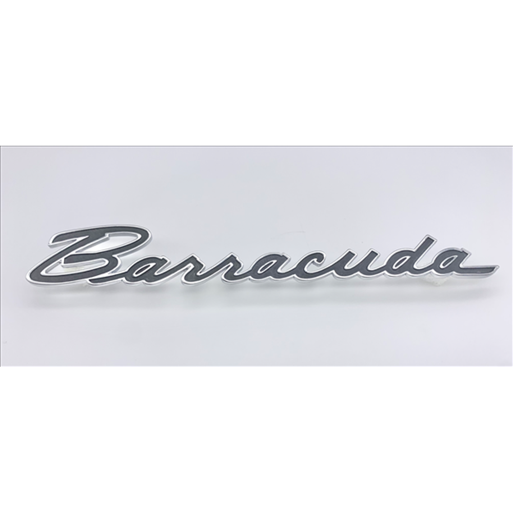 VC9259 - 1965-1966 Barracuda Drivers Side Fender Emblem. 3 pin - Mopar emblem product image