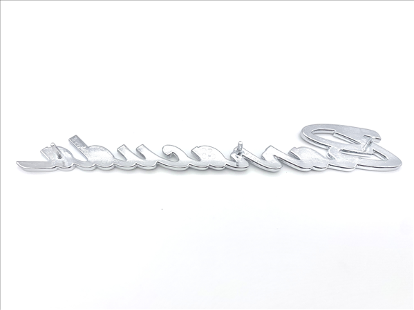 VC9258 - 1965-1966 Barracuda Passenger Side Fender Emblem. 3 pin - Mopar emblem product image