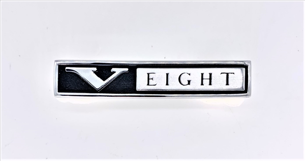 VC9612 - 1967 Barracuda  V Eight Fender Emblem.